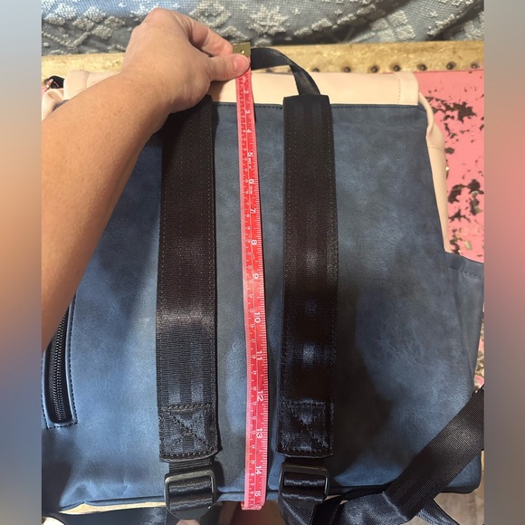 PETUNIA PICKLE BOTTOM Boxy Backpack Indigo/Blush - NWT - Picture 16 of 16